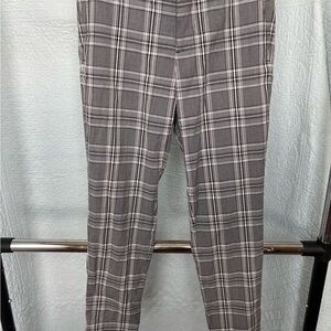 Women’s Gray Plaid Pants